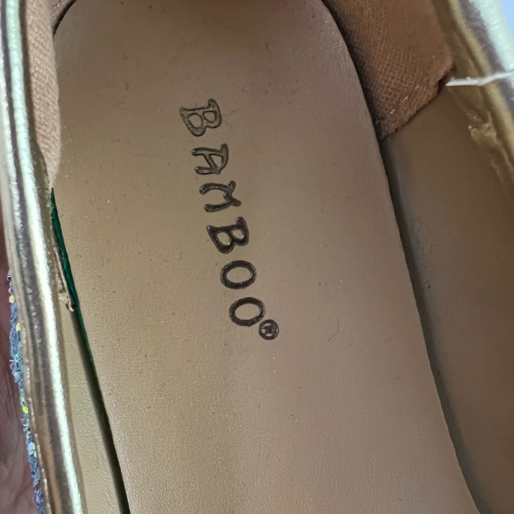 BAMBOO Women's Sparkling Multicolor Flats - Picture 7 of 7